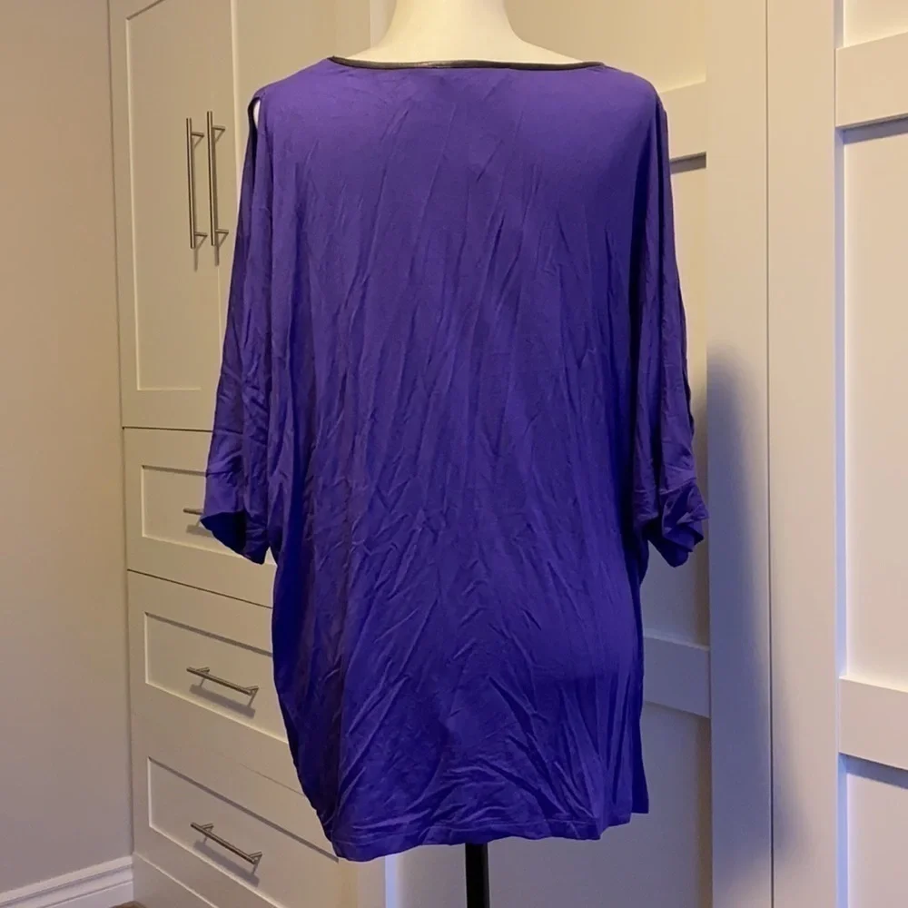 Michel Studio - Royal Purple Top​​​​​​​​​​​​ - Picture 2 of 7